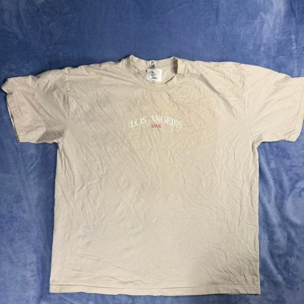 The Cool Table Los Angeles Love grey t-shirt men‎ size 2xl